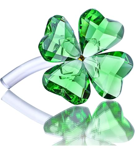 Amazon.com: Swarovski Crystal Four-Leaf Clover : Home & Kitchen